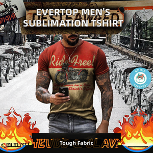 Camiseta Evertop Estilo Hip Hop 100% Poliéster OEM/ODM, Playeras Tejidas para Sublimación con Diseño Impreso - Product Image 3