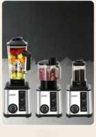 Mixeur multifonction 3-en-1 2,5 L 9525 avec moteur, boîtier en plastique et acier inoxydable, grande capacité, directement du fabricant