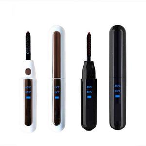 Stylo à cils portable, recourbe-cils électrique, brosse chauffante rotative à 360° pour cils - Product Image 4