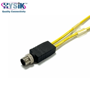 M12 4 Pinli Kodlu Erkek - 2 Dişi Y Splitter Düzeneği, CNC Takım Tezgahı Probları için - Product Image 6