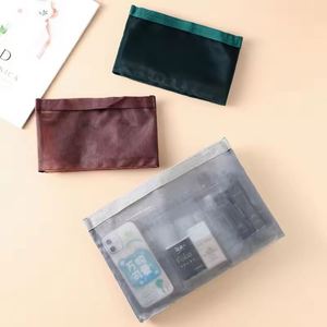 Insert Bag Women Mesh Travel Handbag Travel Inner <b>Makeup</b> Cosmetic Bag Female Tote Pouch <b>Storage</b> Bag - Product Image 3
