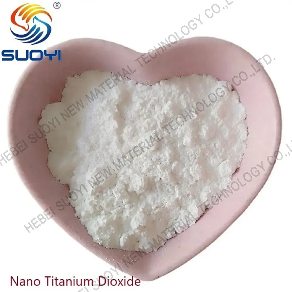 Sy 아나타제 타입 99.9% 나노 이산화 티타늄 TiO2 분말 30nm