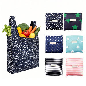 Bolsa de Compras Plegable de Alta Gama, Bolsa Reutilizable de Poliéster para Tiendas de Ropa, Bolsa de Embalaje para Prendas - Product Image 4
