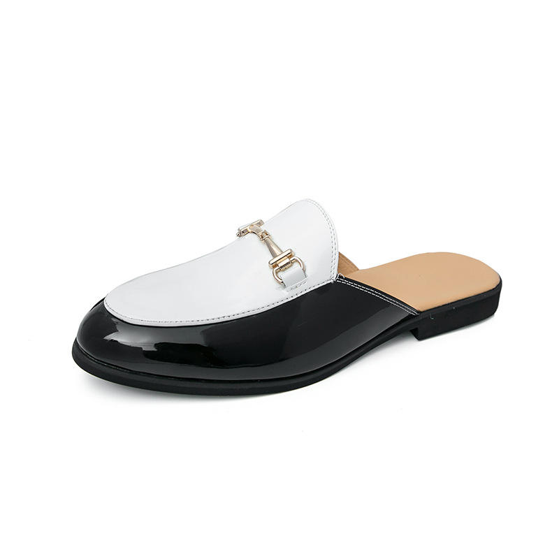 หัวเข็มขัดการ์ดสีดำ+ขาว+ทอง