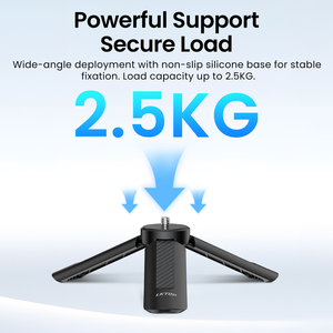 LKTOP - Trípode Extensible 2 en 1 con Palo Selfie para DJI Pocket <span class=keywords><strong>3</strong></span>, Insta360, GoPro, <span class=keywords><strong>Osmo</strong></span> 360, Accesorio para Cámara de Vlogger y Fotógrafo - Product Image 4