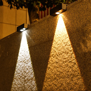 Applique murale <span class=keywords><strong>solaire</strong></span> LED de <span class=keywords><strong>jardin</strong></span> extérieur lampe de lavage colorée clôture de <span class=keywords><strong>jardin</strong></span> balcon escaliers éclairage <span class=keywords><strong>décoration</strong></span> - Product Image 6
