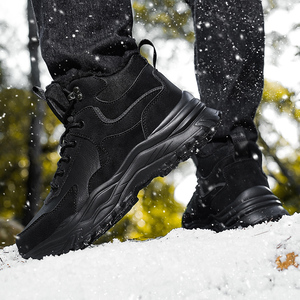 Botas de Senderismo Duraderas Antideslizantes, Botas de Nieve Impermeables y Gruesas para Trekking al Aire Libre, Zapatos Casuales Cálidos y Cómodos para Invierno - Product Image 6