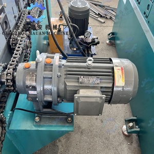 เครื่องขึ้นรูปเหล็กค้ำยันชั้นวางแบบอัตโนมัติ พร้อมชุดเกียร์และ PLC - Product Image 3