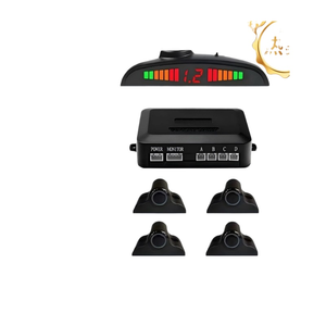 Radar de recul 24V <span class=keywords><strong>pour</strong></span> camions, bus, excavatrices et véhicules de construction, installation sans perçage, sonde suspendue avec alerte vocale en temps réel - Product Image 1