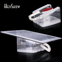 Support de sécurité pour tablette en acrylique transparent, support antivol pour iPad, dispositif de traction rétractable, support de bureau pour Apple Mi Store