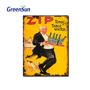 Enseignes en métal personnalisées liées à la musique Plaque murale en aluminium pour rue à crête Blanchisserie Impression UV et offset Plaque murale vintage - Product Image 5