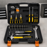 Caja de Herramientas Portátil de Acero al Carbono, Manual, Personalizada ODM OEM, para Almacenamiento de Herramientas de Reparación Automotriz