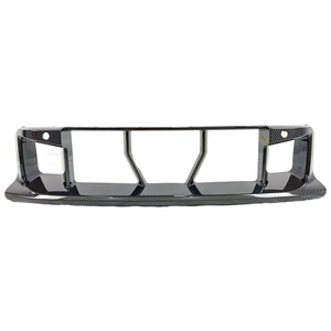 Grille inférieure de pare-chocs avant en fibre de carbone sèche de style OE pour BMW G87 M2 2023 2024 - Product Image 1