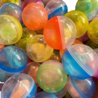 Vente chaude jouet pas cher petite capsule en plastique 55mm jouets oeuf surprise jouet pour distributeur automatique