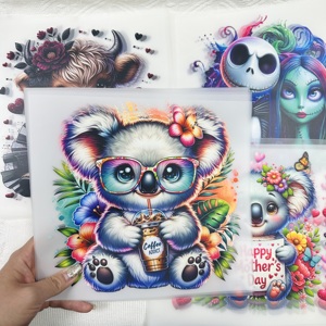 Transferencia de Calor 2026, Impresión de Plastisol, Patrón de Camiseta de Anime y Dibujos Animados, Personalizable, Lavable, Duradero, Elástico, Fuerte Adhesión - Product Image 1