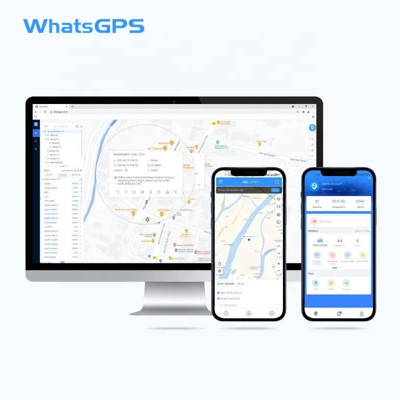 GPS מעקב תוכנת פלטפורמת APP iTrack / WhatsGPS חליפות עבור רוב Gps עוקבים בשוק העולמי