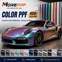 Film de protection de peinture MOREPPF PPF auto-réparateur en TPU, couleur anti-rayures, rouleau de 1,52*15m, garantie 5 ans