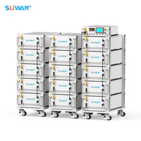 Paquete de Baterías Solares de Litio de Alto Voltaje para Montaje en Rack, 51.2V 280ah 314ah, Baterías de Iones de Litio para Almacenamiento de Energía 100kwh 200kwh