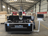 Machine de découpe laser hybride CO2 et fibre LM-1325-CF à bas prix | Double tête haute précision pour le bois et le métal