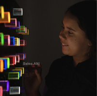 Panneau mural sensoriel éducatif pour l'autisme, avec éclairage LED coloré, jeux de piquets, jouet thérapeutique de stimulation