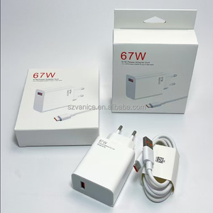 สำหรับ Xiaomi 67W ที่ชาร์จไว67W, เทอร์โบชาร์จเร็วอะแดปเตอร์พกพาสำหรับ redmi Note Pro <span class=keywords><strong>Mi</strong></span> 13 Lite K60 K60E K50 Cui 3 2 - Product Image 2