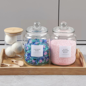 Commercio all'ingrosso 1.5L 2L <span class=keywords><strong>vetro</strong></span> trasparente 5L <span class=keywords><strong>contenitori</strong></span> per alimenti di grande capacità di caramelle vasetti per uso cucina per la laurea - Product Image 5