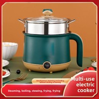 Mini-poêle électrique 1,2 L 600 W avec contrôle de température pour une cuisson domestique efficace et facile à utiliser