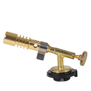 Mini Pistola de Llama de Gas Butano, Recubierta de Cobre, con Interruptor Único, 1800°C, Antorcha de Soldadura de Cabeza Recta - Product Image 5