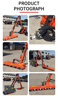 Forstmulcher Tondeuses à fléaux ATV Coupe-haie pour tracteur remorquage derrière tondeuses à gazon PTO Tondeuse Arboriste Équipement pour couper l'herbe