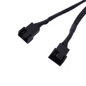 Grosir kipas PWM 1 hingga <span class=keywords><strong>2</strong></span> kabel Splitter 4Pin kabel daya ekstensi untuk kipas PC - Product Image 5