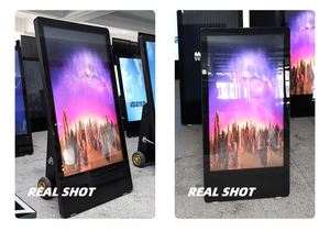 Outdoor Advertising 32-43 Inch Waterproof 4K Mini-<b>LED</b> Backlit Digital Poster <b>Battery</b> Operated Floor Standing LCD Display Signage - Product Image 5