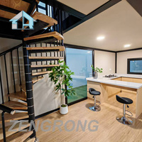 Casa Contenedor Expandible Personalizable, Diseño Moderno de 2 Pisos, Estructura de Acero Transpirable, 5 Años de Garantía, Montaje Rápido