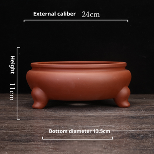 <span class=keywords><strong>Pot</strong></span> en argile violette Yixing, <span class=keywords><strong>pot</strong></span> à fleurs créatif en céramique, <span class=keywords><strong>grand</strong></span> <span class=keywords><strong>pot</strong></span> <span class=keywords><strong>de</strong></span> bureau, idéal pour plantes, bonsaïs, orchidées papillon, vente en gros - Product Image 5