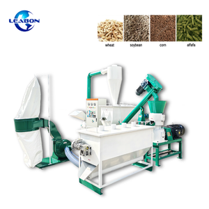 Granulateur complet d'alfalfa, moulin à granulés de maïs en poudre, petite usine de fabrication d'aliments pour volailles - Product Image 3