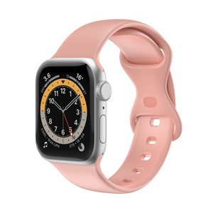 Correa de silicona YHQ para Appl <span class=keywords><strong>Watch</strong></span> Band 42mm 44mm 45mm Men Soft Sport Watchband Bracelet I <span class=keywords><strong>Watch</strong></span> <span class=keywords><strong>Series</strong></span> 3 4 5 6 SE <span class=keywords><strong>7</strong></span> - Product Image 3