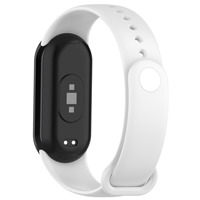 Bracelet de montre intelligent en silicone souple, vente en gros, bracelet de sport, bracelet pour xiaomi Mi band 9