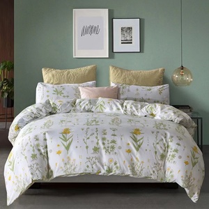 Hot bán trắng in ấn Comforter bộ đồ giường Bộ 3 cái chúng tôi Nữ Hoàng & Vua Kích thước/kích thước đầy đủ sợi nhỏ Polyester Duvet cover Set - Product Image 6