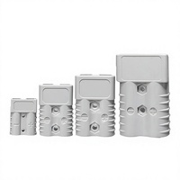 Connecteur de batterie bipolaire 50A 120A 175A 350A 600V IP54 certifié CE -40°C~+125°C pour chariot élévateur, batterie solaire au lithium