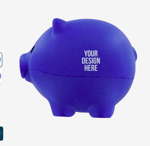 Pelotas Antiestrés Personalizadas con Forma de Cerdo, Juguetes Promocionales para Ahorrar, con Logotipo Impreso, Regalo al por Mayor - Product Image 3