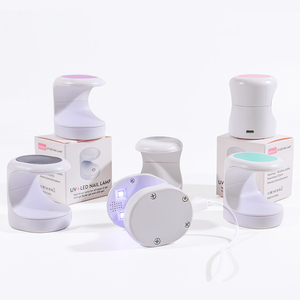 Venta al por mayor de mini secador de uñas de inteligencia portátil personalizado con lámpara LED UV máquinas de salón para tinte de uñas UV portátil - Product Image 2
