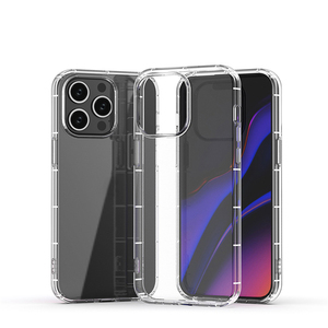 Fábrica al por mayor Clear Bumper Phone <span class=keywords><strong>case</strong></span> 1,2mm espesor <span class=keywords><strong>Transparente</strong></span> TPU Handyhulle schutzhulle para <span class=keywords><strong>iPhone</strong></span> 15 <span class=keywords><strong>pro</strong></span> <span class=keywords><strong>Max</strong></span> - Product Image 3