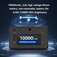 Tablette industrielle robuste Android CENAVA 8 pouces IPS 1280*800 700 nit lisible en plein soleil avec écran tactile personnalisé résistant à l'eau et GPS