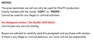 100 Pièces de Faux Billets Euro pour Enfants, Idéales pour Jeux, Films, Musique, Vidéos et Fêtes d'Anniversaire - Product Image 2