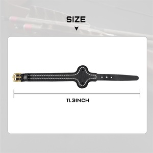 Elong Ming Guang Dragonne réglable en cuir de vachette avec anneau de pouce et <span class=keywords><strong>corde</strong></span> d'arc pour le <span class=keywords><strong>tir</strong></span> - Product Image 4