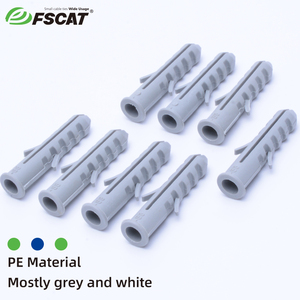 FSCAT Garantie de qualité Résistant aux chocs Étanche Nylon Expand Wall Plugs avec trous Ancres de mesure en pouces - Product Image 5