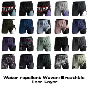 Proveedor de Shorts Deportivos de Compresión para Gimnasio, Leggings Deportivos 2 en 1 para Hombre - Product Image 6