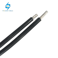 Câble ABC multibrins en aluminium XLPE basse tension 0,6/1 KV 2x16mm2 2x25mm2 35mm2, câble torsadé pour aérien