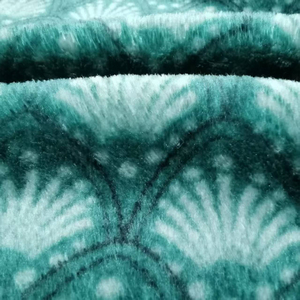 Tissu en polaire double face <span class=keywords><strong>imprimé</strong></span> en flanelle, impression personnalisée, écologique, résistant aux plis, 100% polyester, tissu pour vêtements pour femmes - Product Image 4