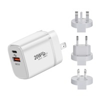 Chargeurs et adaptateurs 20W, prises et fiches, adaptateurs secteur, chargeur de téléphone, chargeur type C, chargeur rapide, chargeur rapide avec alimentation