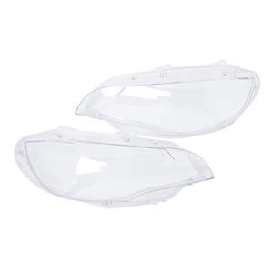 Cubiertas de faros delanteros para BMW X6 E71 2008-2014, de plástico, con clip, par izquierdo y derecho, embellecedor de iluminación - Product Image 2